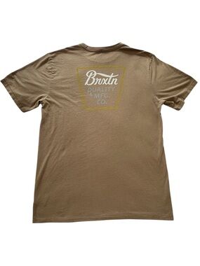 Brixton Linwood Tan Retro T-Shirt